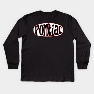 70's Pontiac Kids Long Sleeve T-Shirt